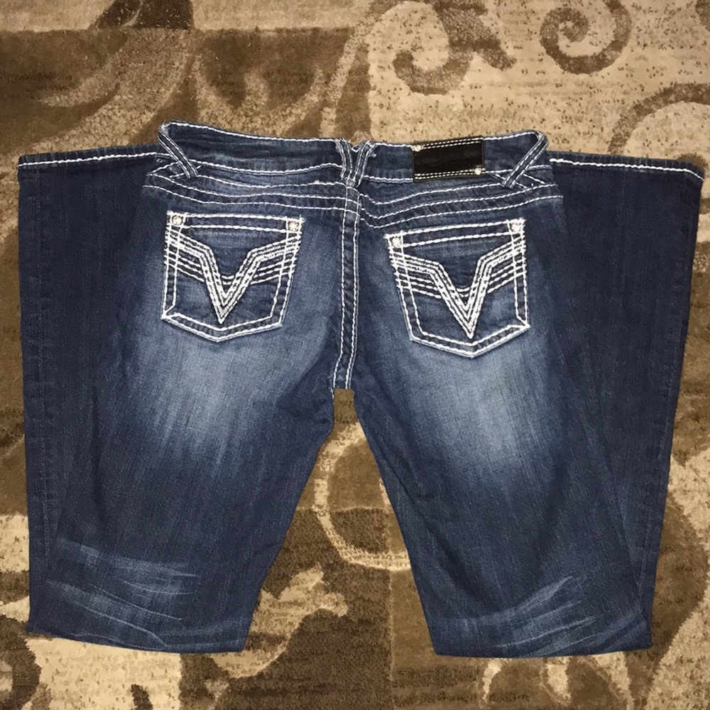 Dark wash jeans